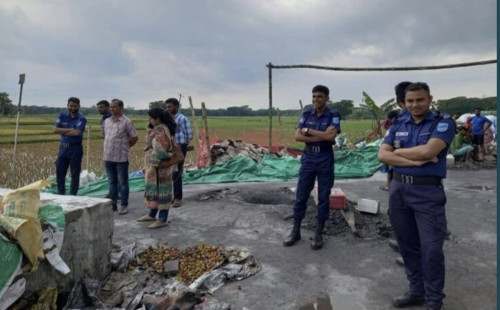 শিবপুরে অবৈধ সীসা তৈরির কারখানা উচ্ছেদ